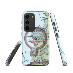 Frankfort Dow Memorial Field (FKS) VFR Sectional Samsung Phone Case