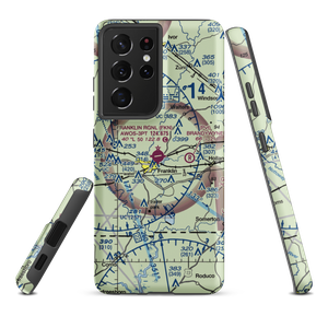 Franklin Regional Airport (FKN) VFR Sectional Samsung Phone Case