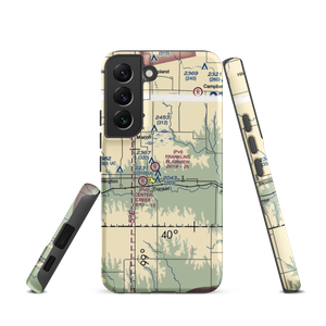 Franklin's Plainview Airport (8NE6) VFR Sectional Samsung Phone Case