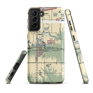 Franklin's Plainview Airport (8NE6) VFR Sectional Samsung Phone Case