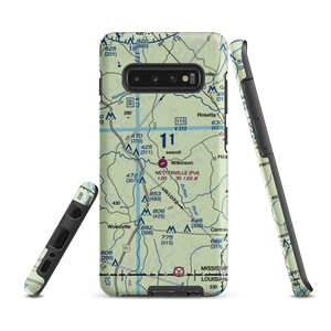 Fred Netterville Lbr Co Wilkinson Commnty Airport (MS57) VFR Sectional Samsung Phone Case