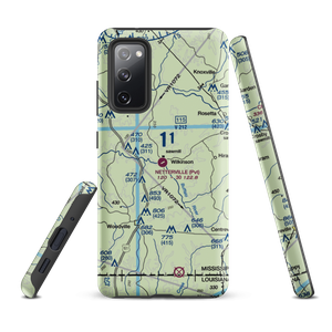 Fred Netterville Lbr Co Wilkinson Commnty Airport (MS57) VFR Sectional Samsung Phone Case