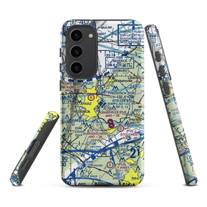 Frederick Municipal Airport (FDK) VFR Sectional Samsung Phone Case