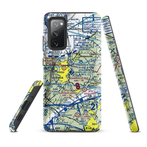 Frederick Municipal Airport (FDK) VFR Sectional Samsung Phone Case