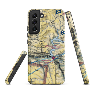 Freeman Creek Airport (34ID) VFR Sectional Samsung Phone Case