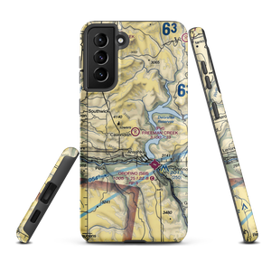 Freeman Creek Airport (34ID) VFR Sectional Samsung Phone Case