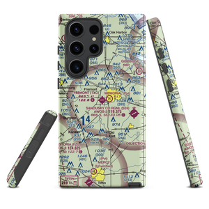 Fremont Airport (14G) VFR Sectional Samsung Phone Case