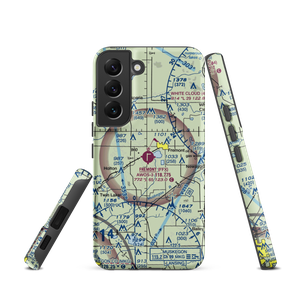 Fremont Municipal Airport (FFX) VFR Sectional Samsung Phone Case