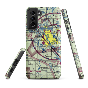 Fresno Chandler Executive Airport (FCH) VFR Sectional Samsung Phone Case