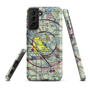 Fresno Yosemite International Airport (FAT) VFR Sectional Samsung Phone Case