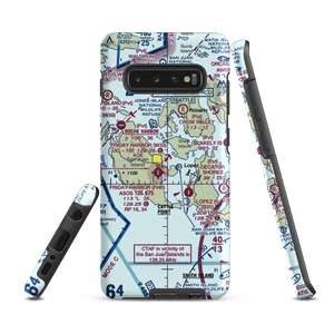 Friday Harbor Seaplane Base (W33) VFR Sectional Samsung Phone Case