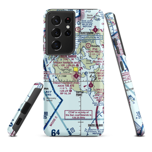 Friday West Airport (1WA9) VFR Sectional Samsung Phone Case