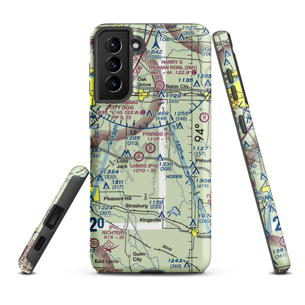 Friends Field (4MO9) VFR Sectional Samsung Phone Case Samsung Galaxy S21 FE model shown