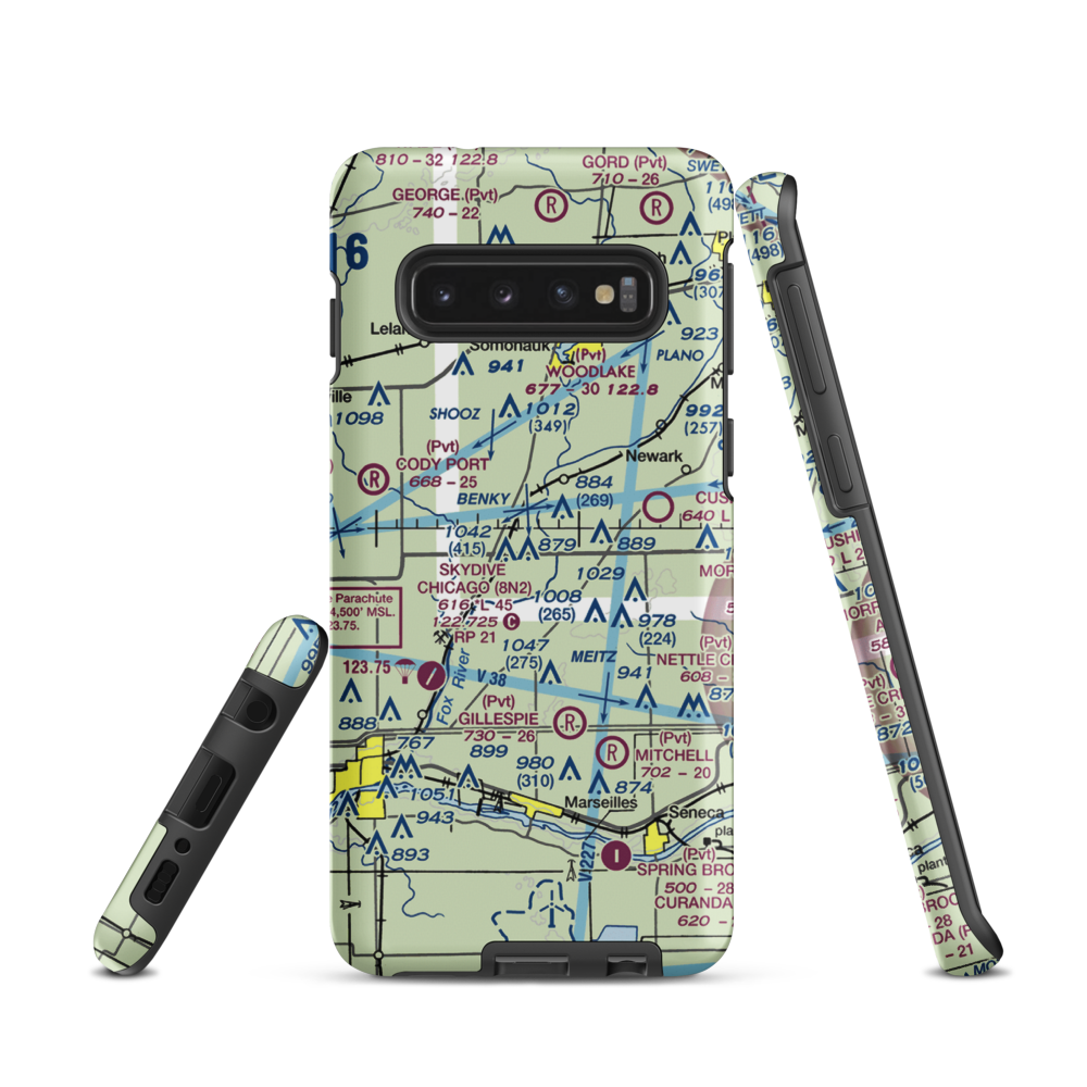 Friends Field (7IL9) VFR Sectional Samsung Phone Case Samsung Galaxy S10 model shown