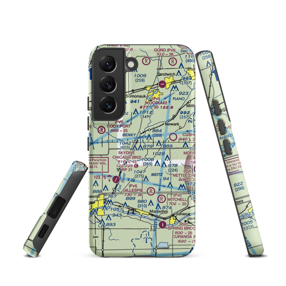 Friends Field (7IL9) VFR Sectional Samsung Phone Case Samsung Galaxy S22 model shown