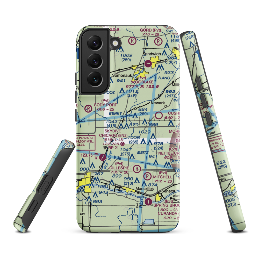 Friends Field (7IL9) VFR Sectional Samsung Phone Case Samsung Galaxy S22 Plus model shown