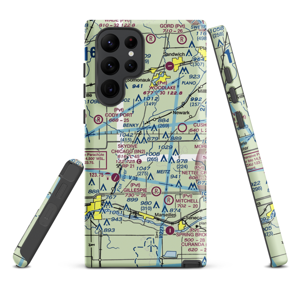 Friends Field (7IL9) VFR Sectional Samsung Phone Case Samsung Galaxy S22 Ultra model shown