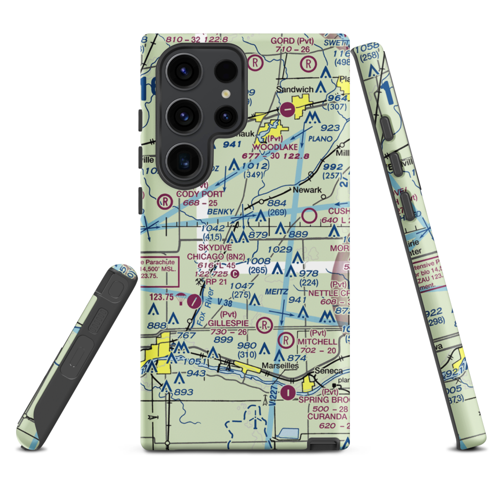 Friends Field (7IL9) VFR Sectional Samsung Phone Case Samsung Galaxy S23 Ultra model shown
