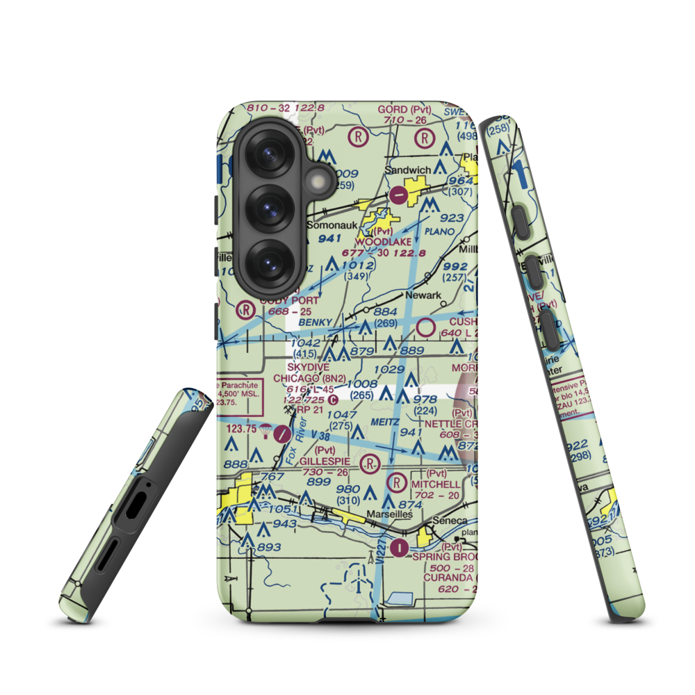 Friends Field (7IL9) VFR Sectional Samsung Phone Case Samsung Galaxy S25 model shown