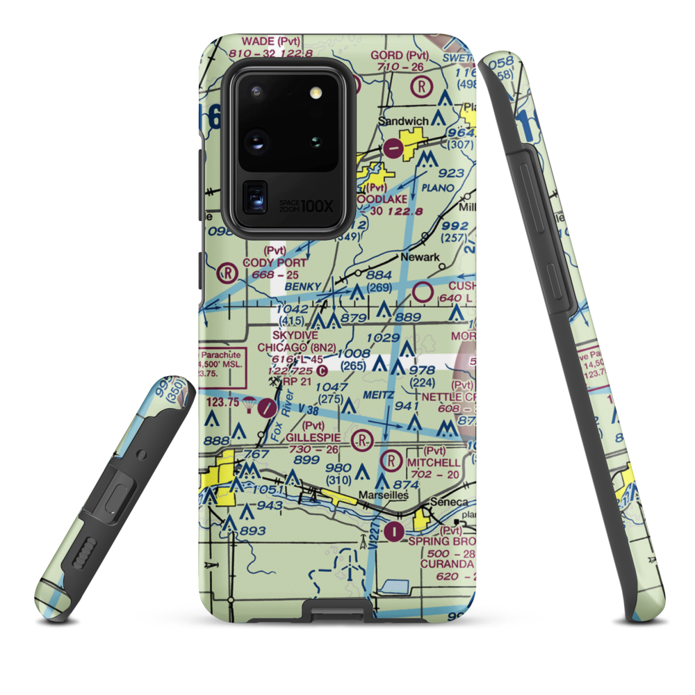 Friends Field (7IL9) VFR Sectional Samsung Phone Case Samsung Galaxy S20 Ultra model shown