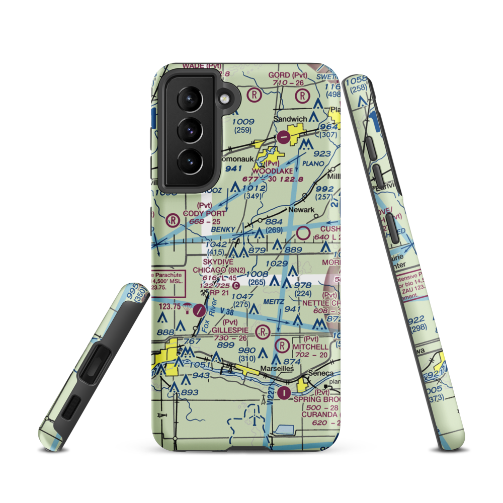 Friends Field (7IL9) VFR Sectional Samsung Phone Case Samsung Galaxy S21 model shown