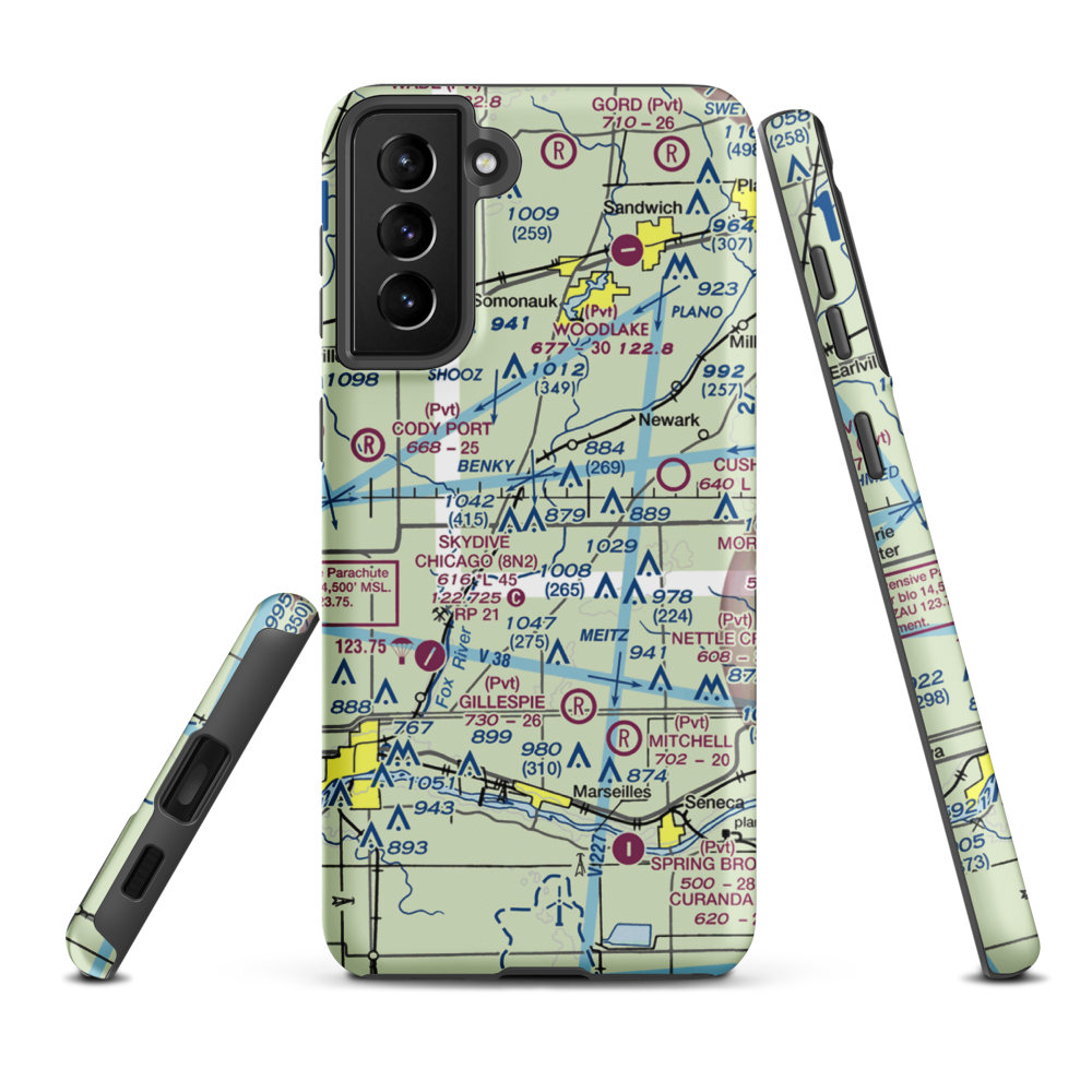 Friends Field (7IL9) VFR Sectional Samsung Phone Case Samsung Galaxy S21 FE model shown