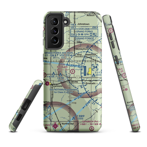 Frokjer Airport (ND60) VFR Sectional Samsung Phone Case