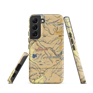 Fry Canyon Field (UT74) VFR Sectional Samsung Phone Case