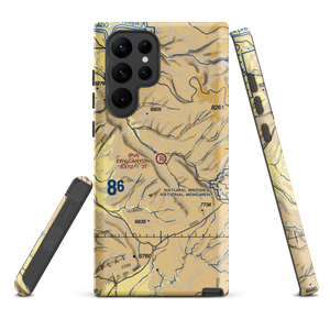 Fry Canyon Field (UT74) VFR Sectional Samsung Phone Case
