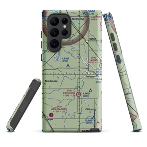 Fugleberg Farm Airport (6ND6) VFR Sectional Samsung Phone Case