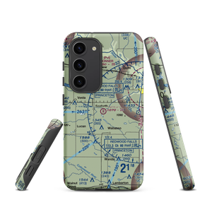 Fuhr Flying Svc Airport (60MN) VFR Sectional Samsung Phone Case