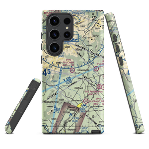 Fulcher Family Farms Airport (VG06) VFR Sectional Samsung Phone Case