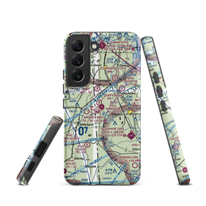 Full Throttle Farm Airport (23DE) VFR Sectional Samsung Phone Case