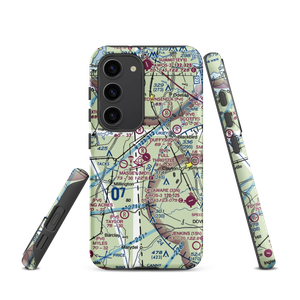 Full Throttle Farm Airport (23DE) VFR Sectional Samsung Phone Case