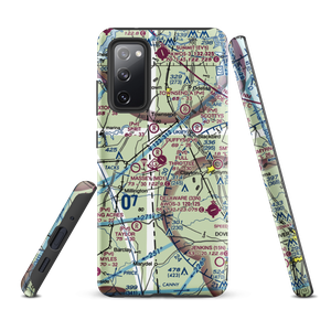 Full Throttle Farm Airport (23DE) VFR Sectional Samsung Phone Case