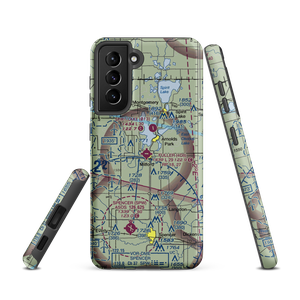 Fuller Airport (4D8) VFR Sectional Samsung Phone Case