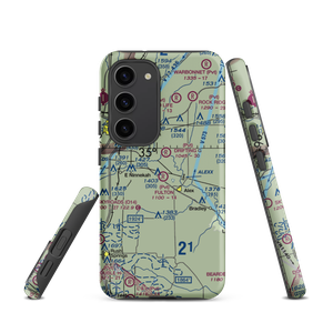 Fulton Airport (00AS) VFR Sectional Samsung Phone Case