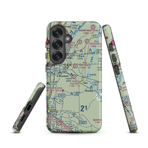 Fulton Airport (00AS) VFR Sectional Samsung Phone Case