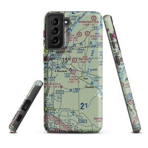 Fulton Airport (00AS) VFR Sectional Samsung Phone Case