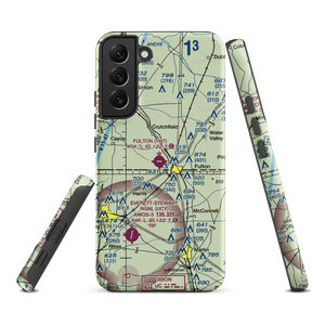 Fulton Airport (1M7) VFR Sectional Samsung Phone Case