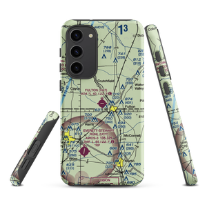 Fulton Airport (1M7) VFR Sectional Samsung Phone Case