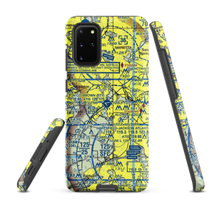 Fulton County Airport Brown Field (FTY) VFR Sectional Samsung Phone Case