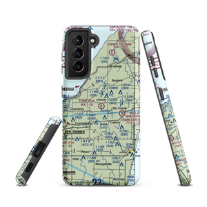 Funk Aerodrome (8WI6) VFR Sectional Samsung Phone Case