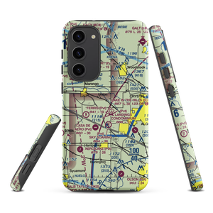 Funny Farm Airport (5LL7) VFR Sectional Samsung Phone Case