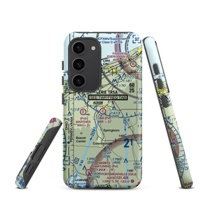 G & N Airport (PS05) VFR Sectional Samsung Phone Case