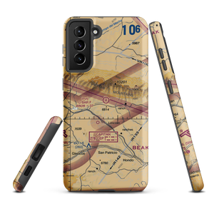 G Bar F Ranch Airport (NM84) VFR Sectional Samsung Phone Case