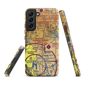 G W Flanders Ranch Strip (CO54) VFR Sectional Samsung Phone Case