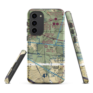 G.M. Ranch Airport (AZ61) VFR Sectional Samsung Phone Case