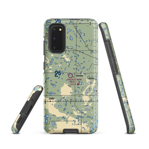 Gackle Municipal Airport (9G9) VFR Sectional Samsung Phone Case