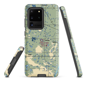 Gackle Municipal Airport (9G9) VFR Sectional Samsung Phone Case